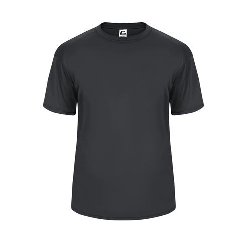 Badger Sport C2 Performance Yth Tee (520000-000903), Color 'Graphite'